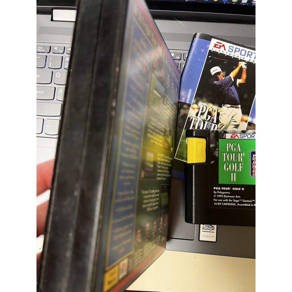 EA Sports PGA Tour Golf II Sega Genesis Video Game - Blue - Picture 4 of 8